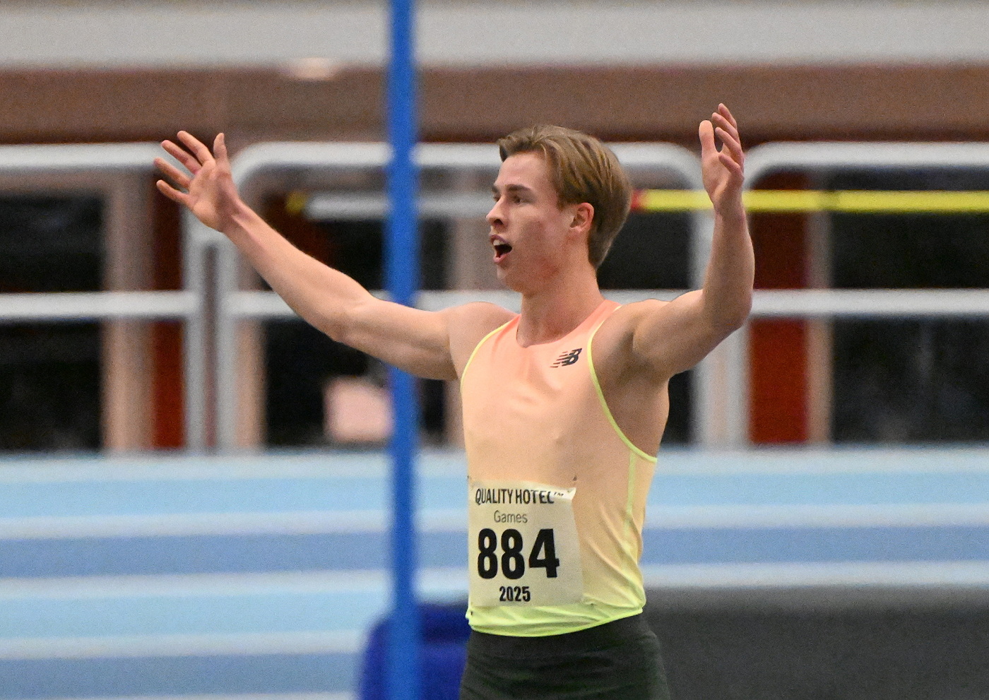 Rivstart för Quality Hotel Games – Svenskt rekord och världsbästa i Telekonsult Arena