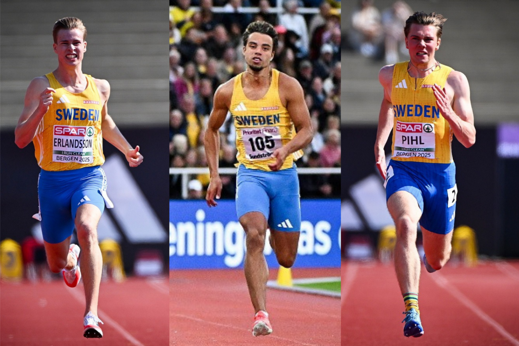 Explosiv triell på herrarnas 200m! 